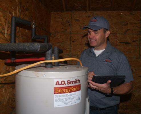 Water heater inspection